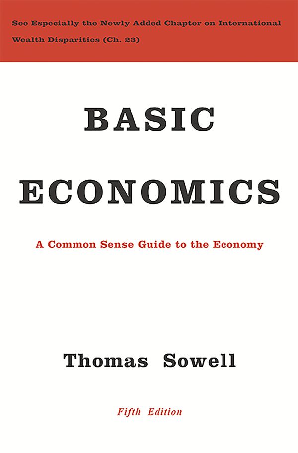 Cover Art for 9780465060733, Basic Economics by Thomas Sowell