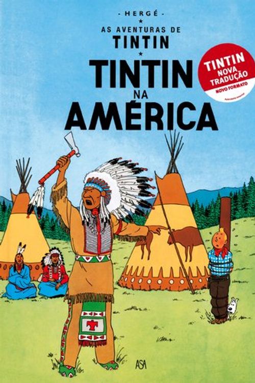 Cover Art for 9789892307985, Tintin na america by Herge