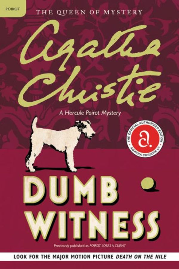 Cover Art for 9780062573247, Dumb Witness by Agatha Christie
