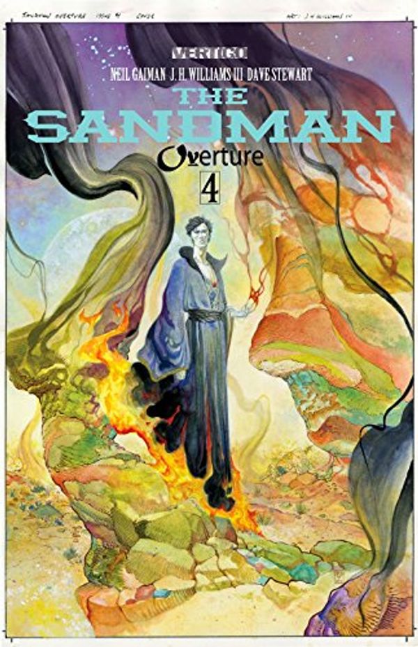Cover Art for B00SVY75JQ, The Sandman: Overture #4 Cover A by Neil Gaiman