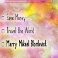 Cover Art for 9781726897792, 2019 Planner: Save Money, Travel the World, Marry Mikael Blomkvist: Mikael Blomkvist 2019 Planner by Dainty Diaries