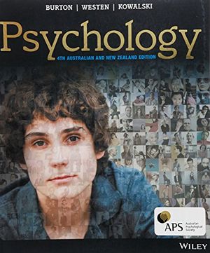 Cover Art for 9780730316152, Psychology 4E Au & Nz+istudy with Cyberpsych Card (Perpetual)+assignmentor Card - 6 Month Subscription by Lorelle J. Burton