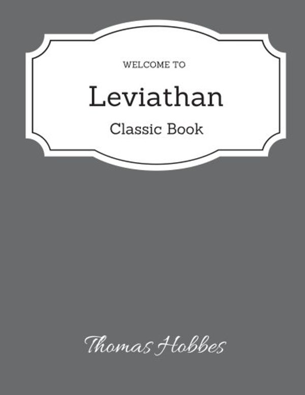 Cover Art for 9781986243919, Leviathan by Thomas Hobbes