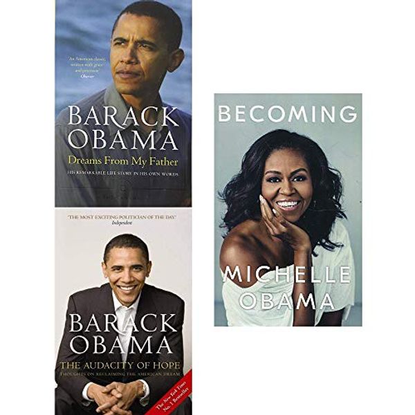Cover Art for 9789123759583, Becoming michelle obama [hardcover], dreams from my father, audacity of hope 3 books collection set by Michelle Obama, Barack Obama