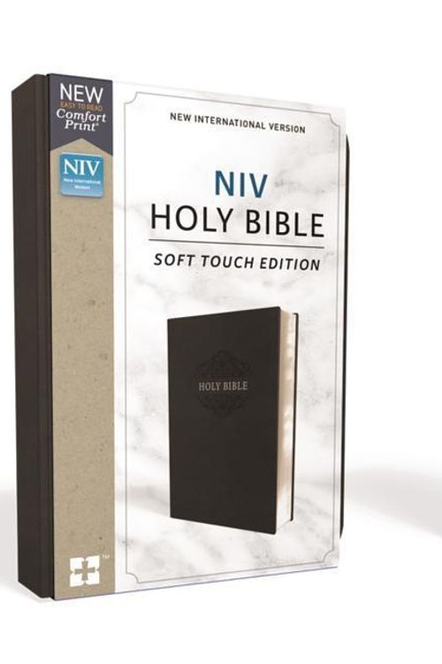 Cover Art for 9780310450474, NIV, Holy Bible, Soft Touch Edition, Leathersoft, Black, Comfort Print by Zondervan