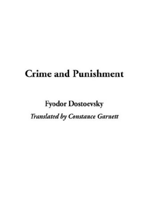 Cover Art for 9781428018013, Crime and Punishment by Fyodor Dostoyevsky
