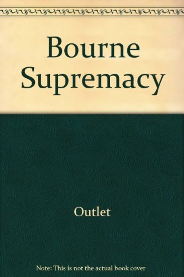 Cover Art for 9780517626498, Bourne Supremacy by Outlet