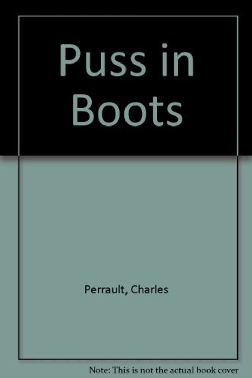 Cover Art for 9780893751081, Puss in Boots by Charles Perrault