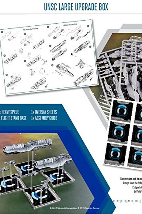 Cover Art for 5055600306415, Halo: Fleet Battles - UNSC - Large Battle Group Upgrade Box by Spartan Games