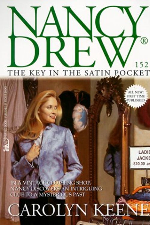 Cover Art for 9780671038717, The Key in the Satin Pocket (Nancy Drew No. 152) by Carolyn Keene
