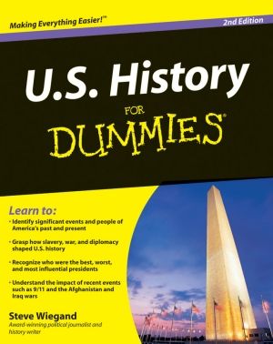 Cover Art for 9780470549711, U.S. History For Dummies by Steve Wiegand