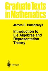 Cover Art for 9780387900537, Introduction to Lie Algebras and Representation Theory: v. 9 by James E. Humphreys, J. E. Humphreys