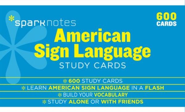 Cover Art for 9781411469914, American Sign Language Sparknotes Study Cards by Spark Publishing