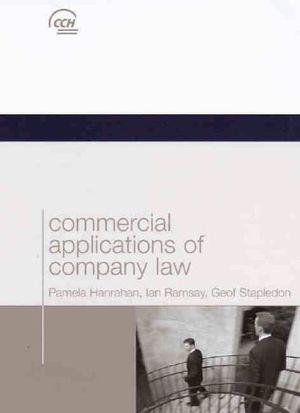 Cover Art for 9781920834128, Commercial Applications of Company Law by Pamela Hanrahan