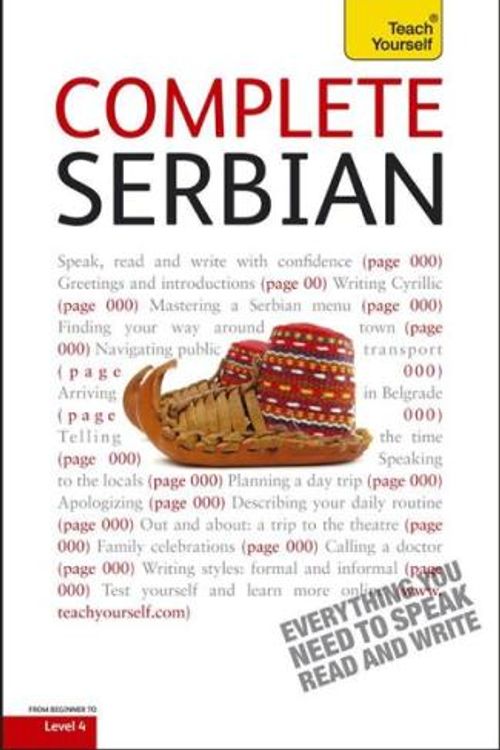 Cover Art for 9781444102413, Teach Yourself Complete Serbian: Audio Support by Vladislava Ribnikar