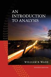 Cover Art for 9780132296380, An Introduction to Analysis by William R. Wade
