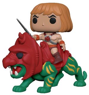 Cover Art for 0889698476805, Funko Pop! Ride: Masters of The Universe - He-Man on Battle Cat by Funko