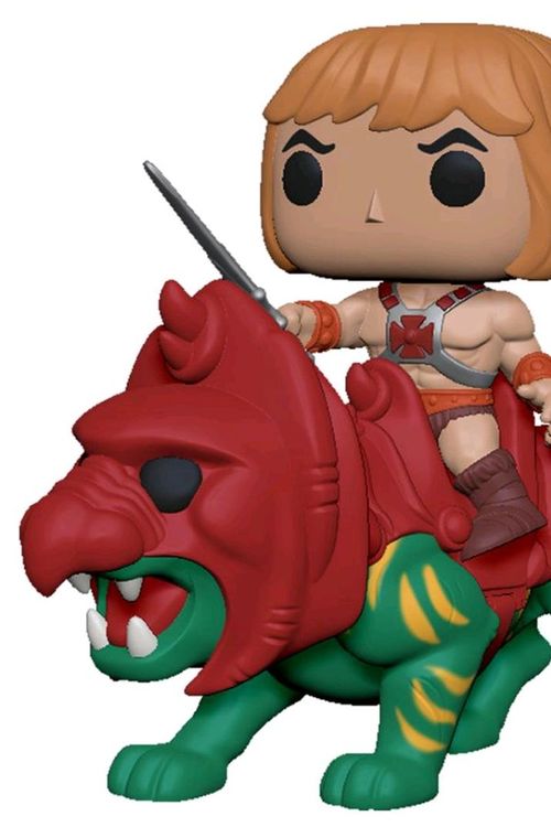 Cover Art for 0889698476805, Funko Pop! Ride: Masters of The Universe - He-Man on Battle Cat by Funko