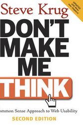 Cover Art for 9780321344755, Don't Make Me Think! by Steve Krug