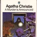 Cover Art for 9780006144076, A Murder is Announced by Agatha Christie