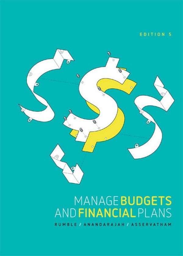 Cover Art for 9780170369640, Manage Budgets and Financial Plans with Student Resource Access 12 Months by Sharon Rumble, Ana Anandarajah