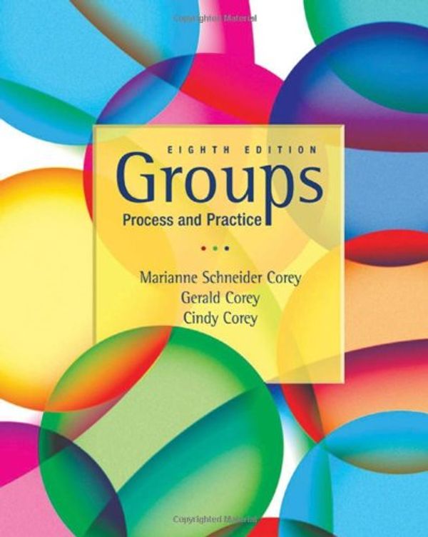 Cover Art for 9780534161224, Groups by Gerald Corey, Marianne Schneider Corey