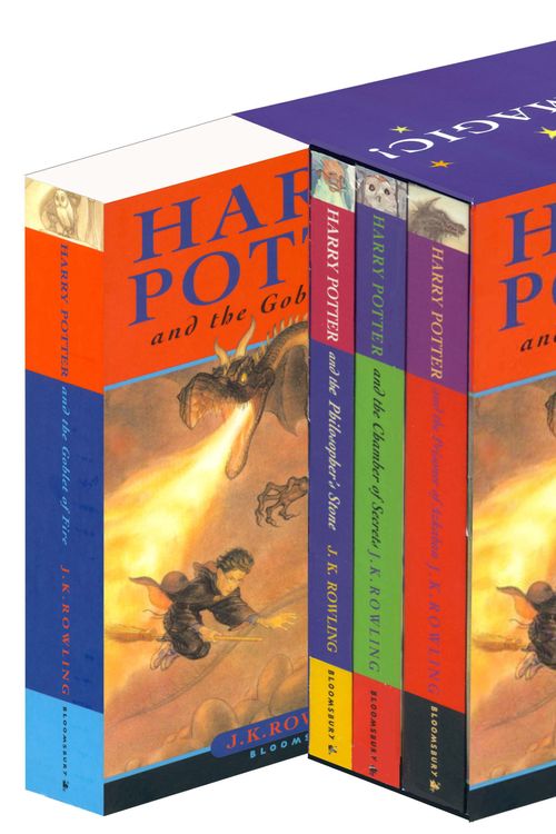 Cover Art for 9780747557012, Harry Potter 4 Volume Paperback Box Set by J.K. Rowling