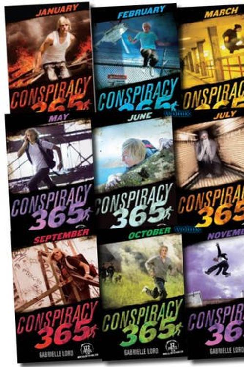 Cover Art for 9781780484211, Conspiracy 365 Collection Set (January, February, March, April, May, June, July, August, September, October, November, December) by Gabrielle Lord