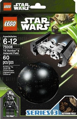 Cover Art for 5702014974265, TIE Bomber & Asteroid Field Set 75008 by LEGO