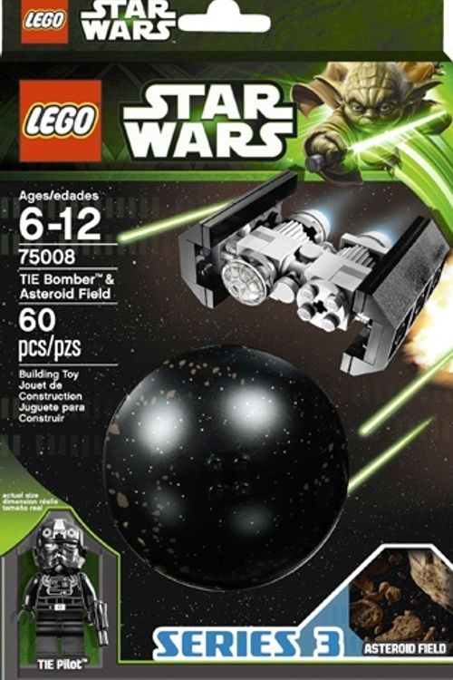 Cover Art for 5702014974265, TIE Bomber & Asteroid Field Set 75008 by LEGO