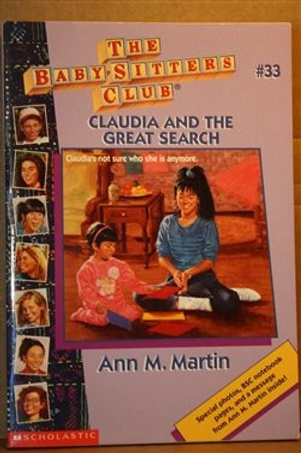 Cover Art for 9780590731904, Claudia and the Great Search (Baby-Sitters Club) by Ann M. Martin
