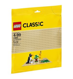 Cover Art for 0673419232838, 32x32 Sand Baseplate Set 10699 by LEGO