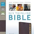 Cover Art for 0025986435776, NIV, Thinline Bible, Bonded Leather, Burgundy, Indexed, Red Letter Edition by Zondervan