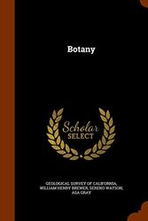Cover Art for 9781345064858, Botany by Sereno Watson