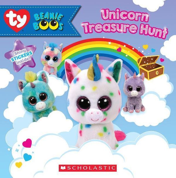 Cover Art for 9781338344585, Unicorn Treasure Hunt: Beanie Boos: Storybook With Stickers by Meredith Rusu