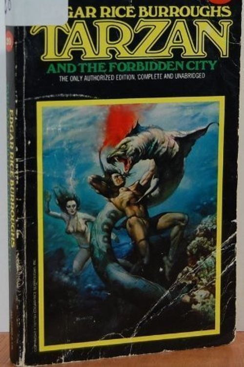 Cover Art for 9780345259608, T20 Tarzn&forbidn City by Edgar Rice Burroughs