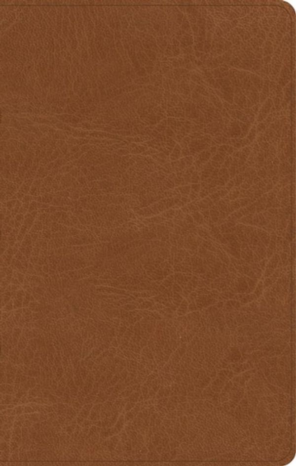 Cover Art for 9781087782683, CSB Single-Column Personal Size Bible, Saddle Genuine Leather by Csb Bibles by Holman