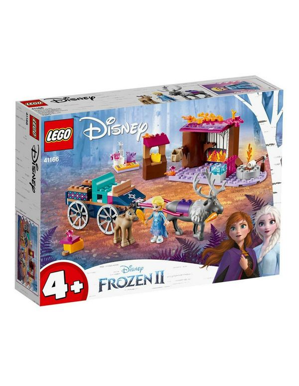Cover Art for 5702016368635, Elsa and the Reindeer Carriage Set 41166 by LEGO