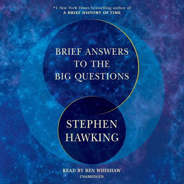 Cover Art for 9781984844620, Brief Answers to the Big Questions by Stephen Hawking
