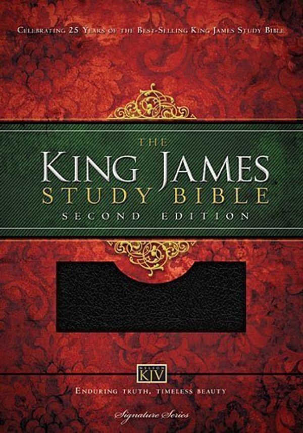 Cover Art for B00OHXXC1K, King James Study Bible: Second Edition by Thomas Nelson (2013) Bonded Leather by Unknown
