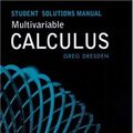 Cover Art for 9780716798804, Student Solutions Manual Multivariable Calculus by Gregory P Dresden