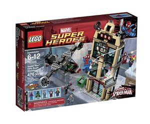 Cover Art for 5702014972704, Spider-Man: Daily Bugle Showdown Set 76005 by Lego