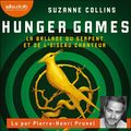 Cover Art for B088NT8LWN, Hunger Games. La ballade du serpent et de l'oiseau chanteur: Hunger Games 1 by Suzanne Collins