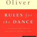 Cover Art for 0046442850865, Rules for the Dance : A Handbook for Writing and Reading Metrical Verse by Mary Oliver