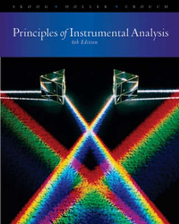 Cover Art for 9780495012016, Principles of Instrumental Analysis by Stanley Crouch, Douglas Skoog