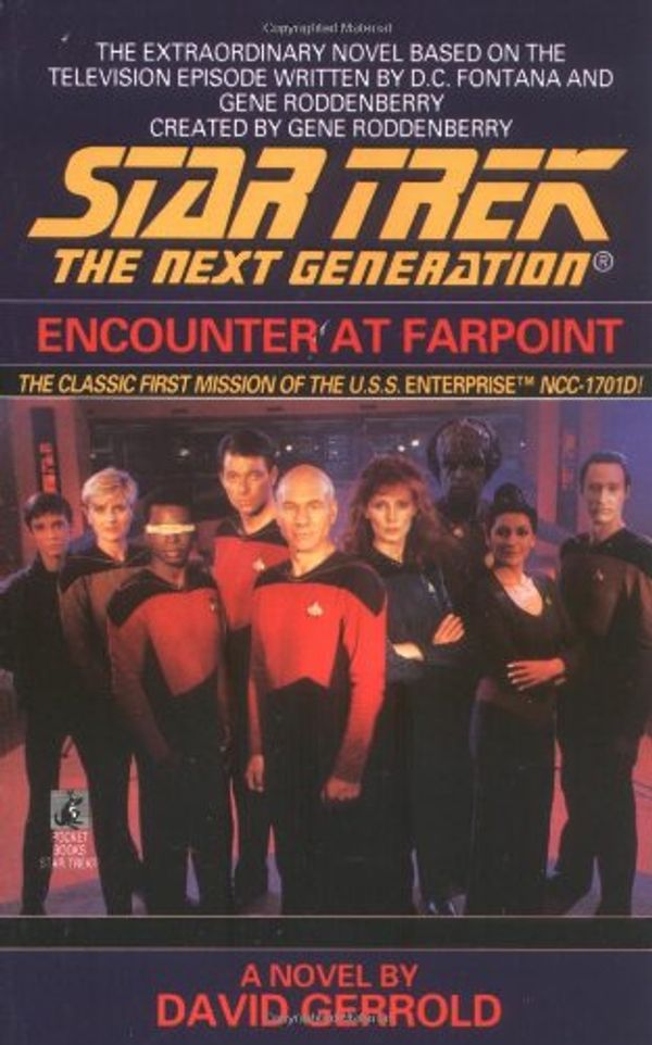 Cover Art for 9780671743888, Star Trek the Next Generation: Encounter at Farpoint by David Gerrold