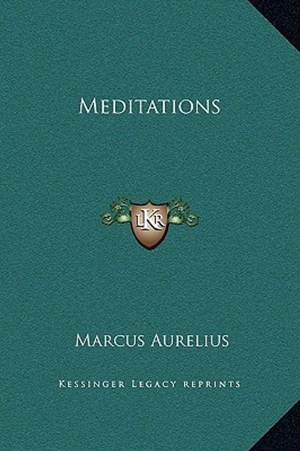 Cover Art for 9781169266926, Meditations by Marcus Aurelius