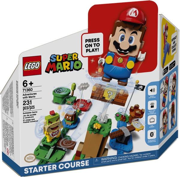 Cover Art for 5702016618396, LEGO Super Mario Adventures with Mario Starter Course 71360 Building Kit by LEGO