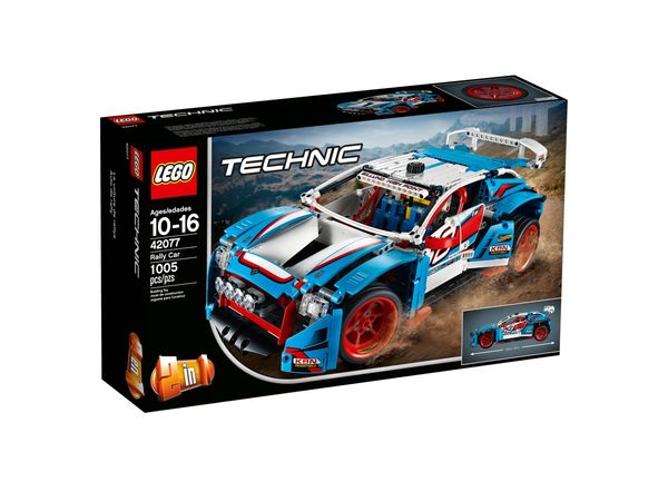 Cover Art for 5702016116915, Rally Car Set 42077 by LEGO