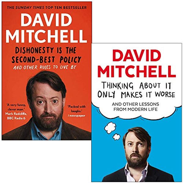 Cover Art for 9789123951352, David Mitchell Collection 2 Books Set (Dishonesty is the Second-Best Policy, Thinking About It Only Makes It Worse) by David Mitchell